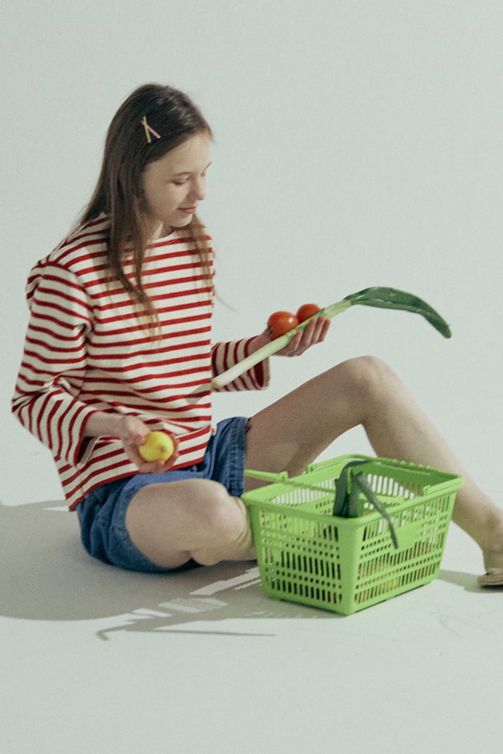 토마스모어 베네치아 스트라이프 레드 M 상품이미지3