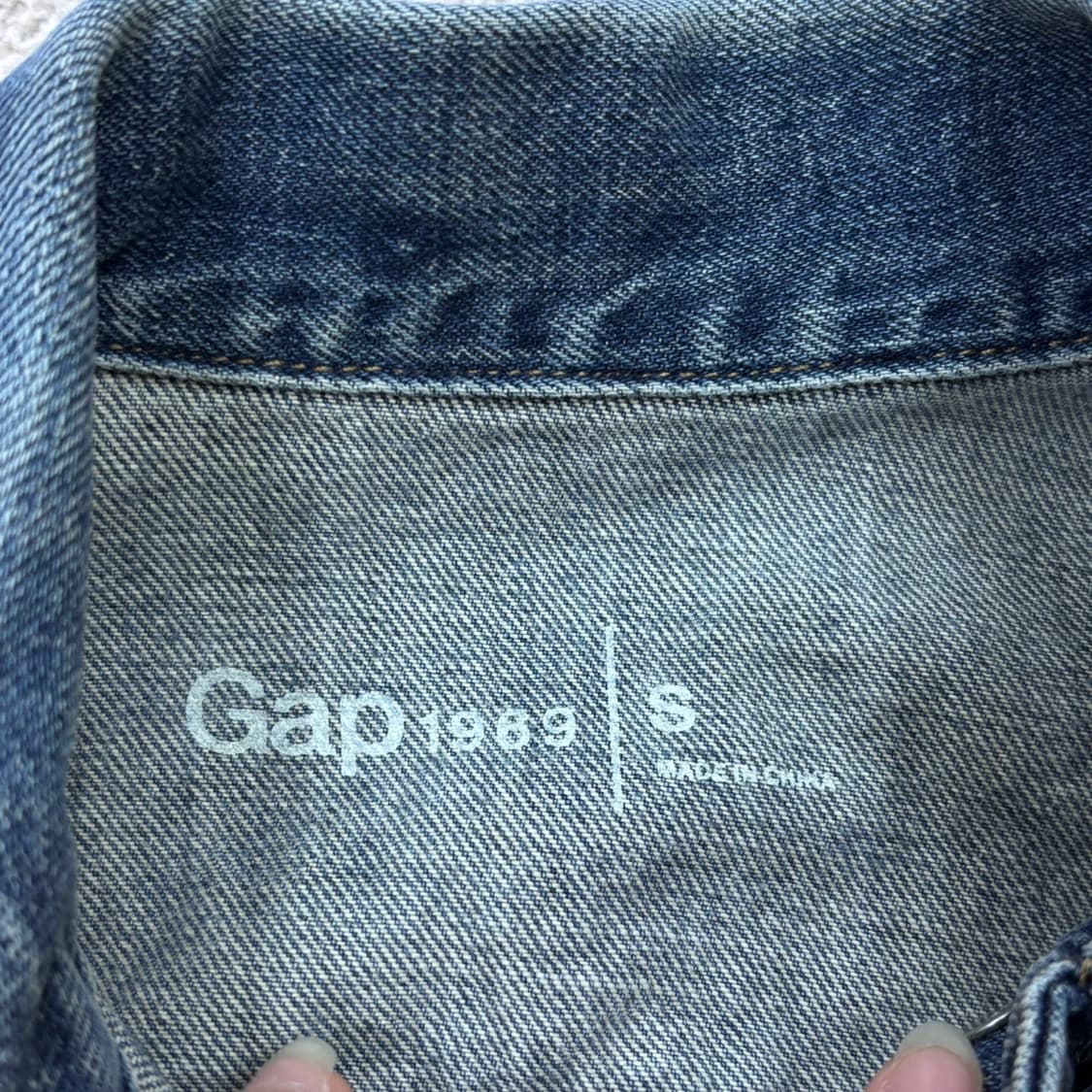 S 갭 GAP 여성 중청 데님 자켓 0527Y 상품이미지3