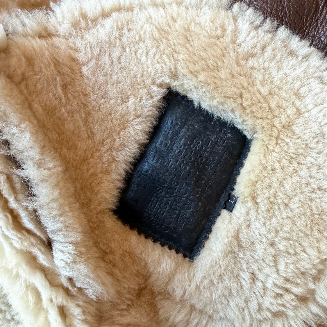 B-3 sheepsikn 무스탕 자켓 상품이미지8