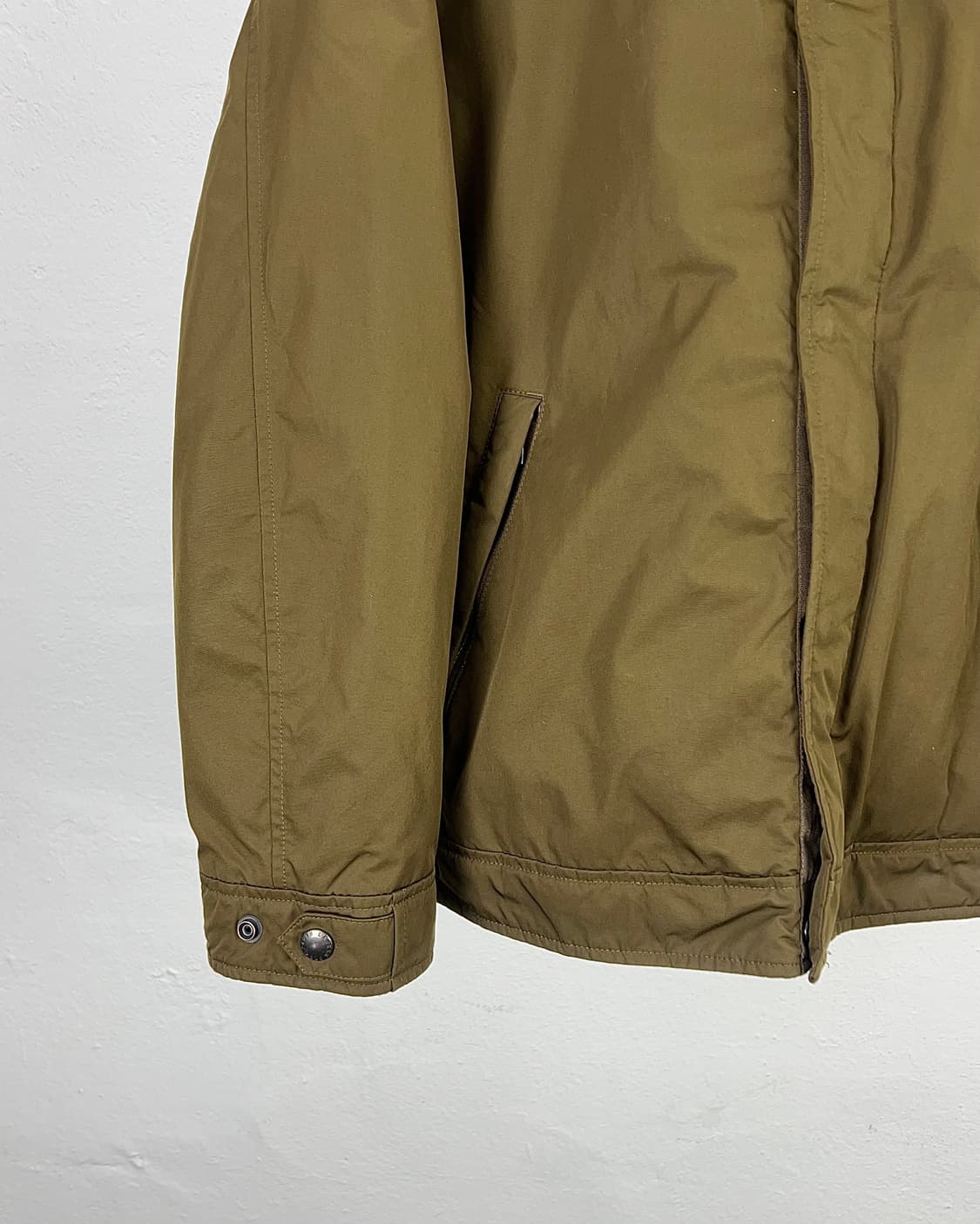 폴로 랄프로렌 올리브 카키 폴리쉘 히든 후디 페리 자켓 상품이미지4