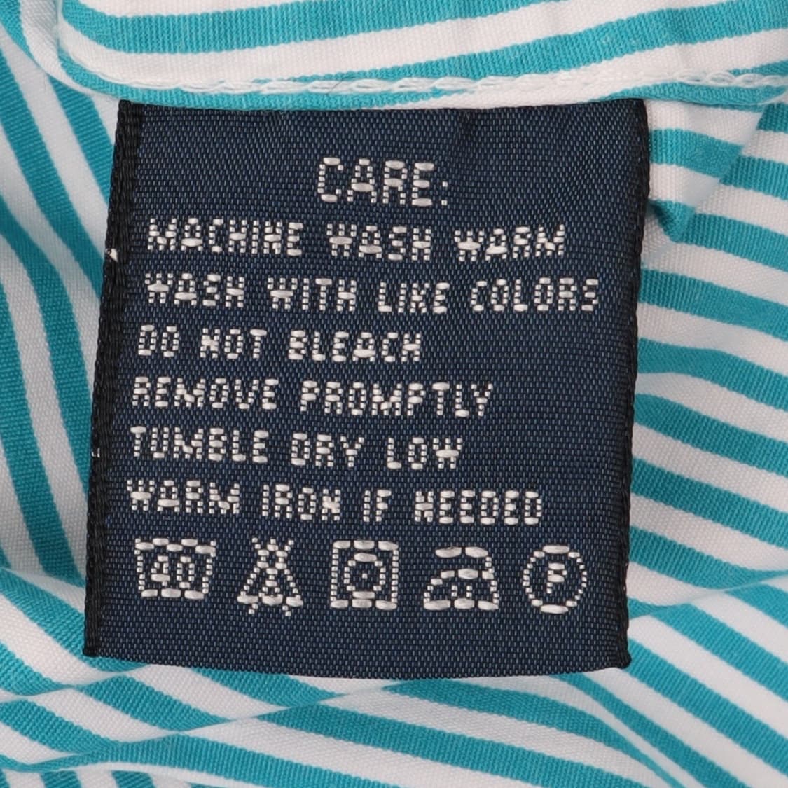 랄프로렌 민트 코튼 스트라이프 셔츠 상품이미지9