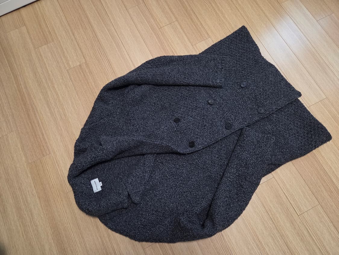 솔리드 옴므  더블 브레스트  짜임 니트 코트  상품이미지6