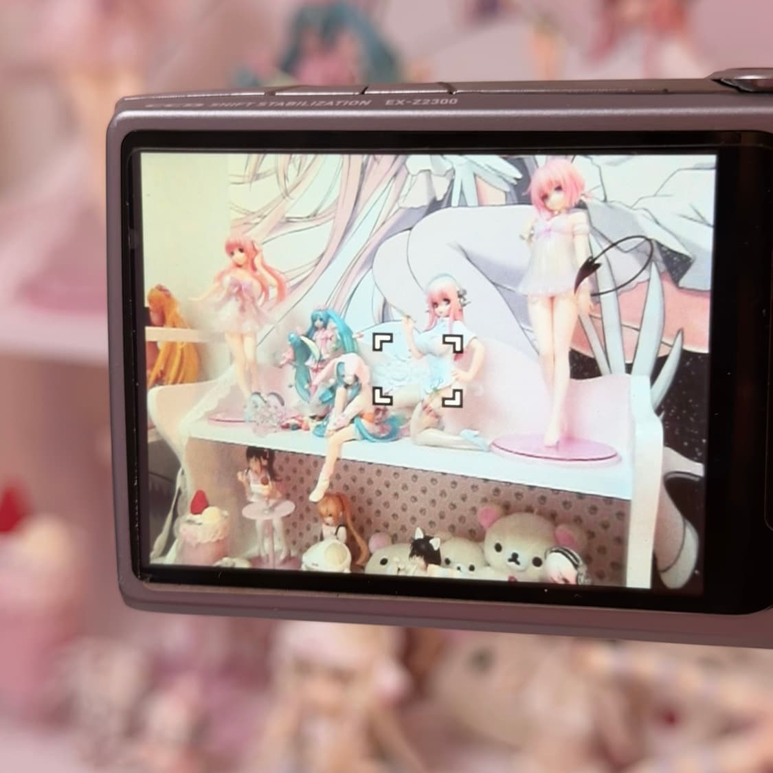 카시오 엑슬림 z2300 민트 모카 로제 카메라 상품이미지5