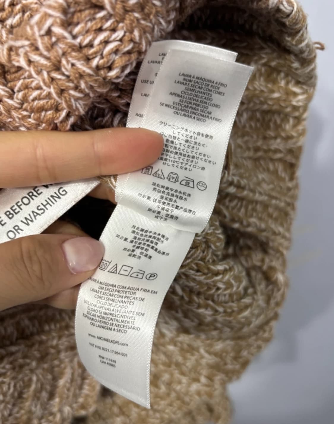 마이클 코어스 떡볶이 니트 가디건 55 상품이미지9