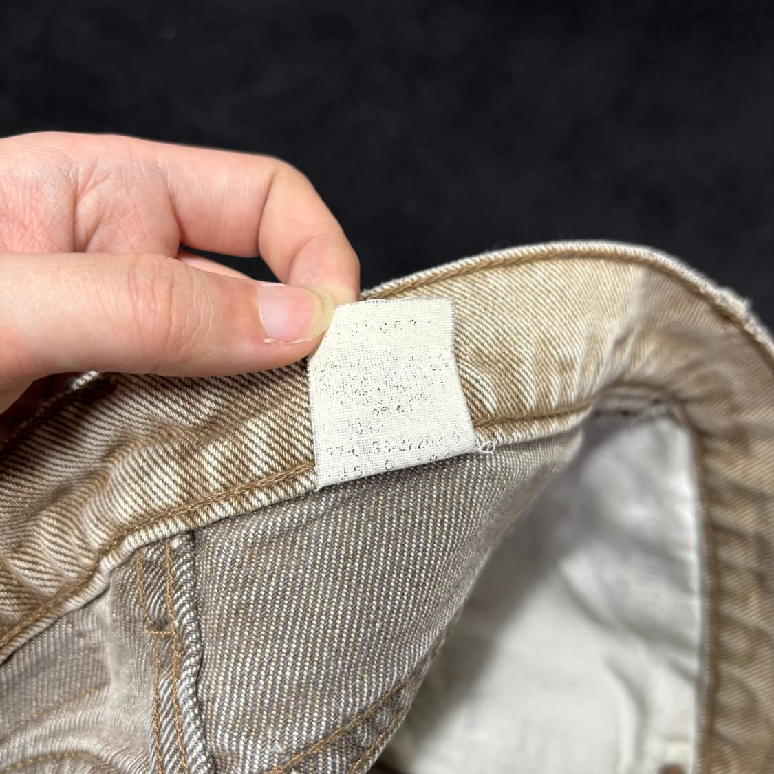 33 90s 리바이스560 USA 데저트 루즈핏 데님팬츠 상품이미지6