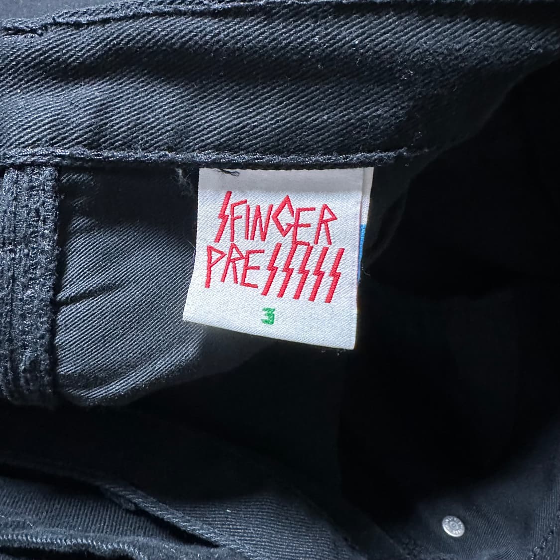 도넛리벤지 더블니 블랙 3사이즈 상품이미지3