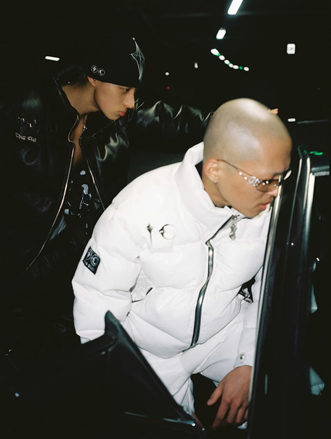 떠그클럽 래더 푸퍼 자켓 (화이트) -2size- 미착용 새상품 상품이미지5