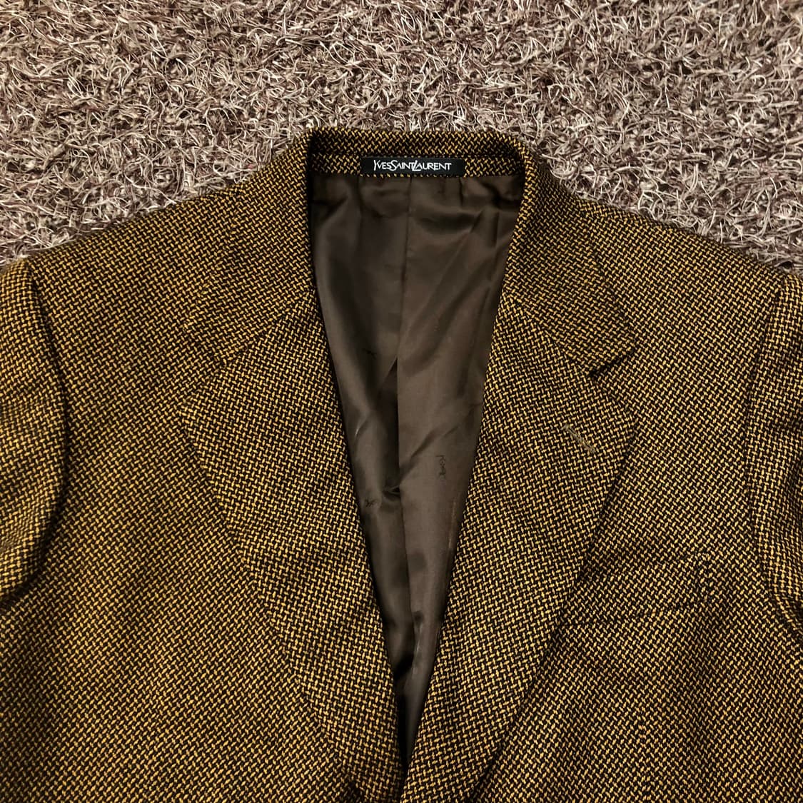 입생로랑 아카이브 대디핏 울 블레이저 자켓 상품이미지3