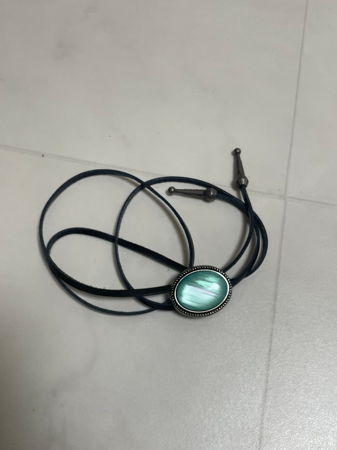 tarcoise oval necklace 상품이미지2