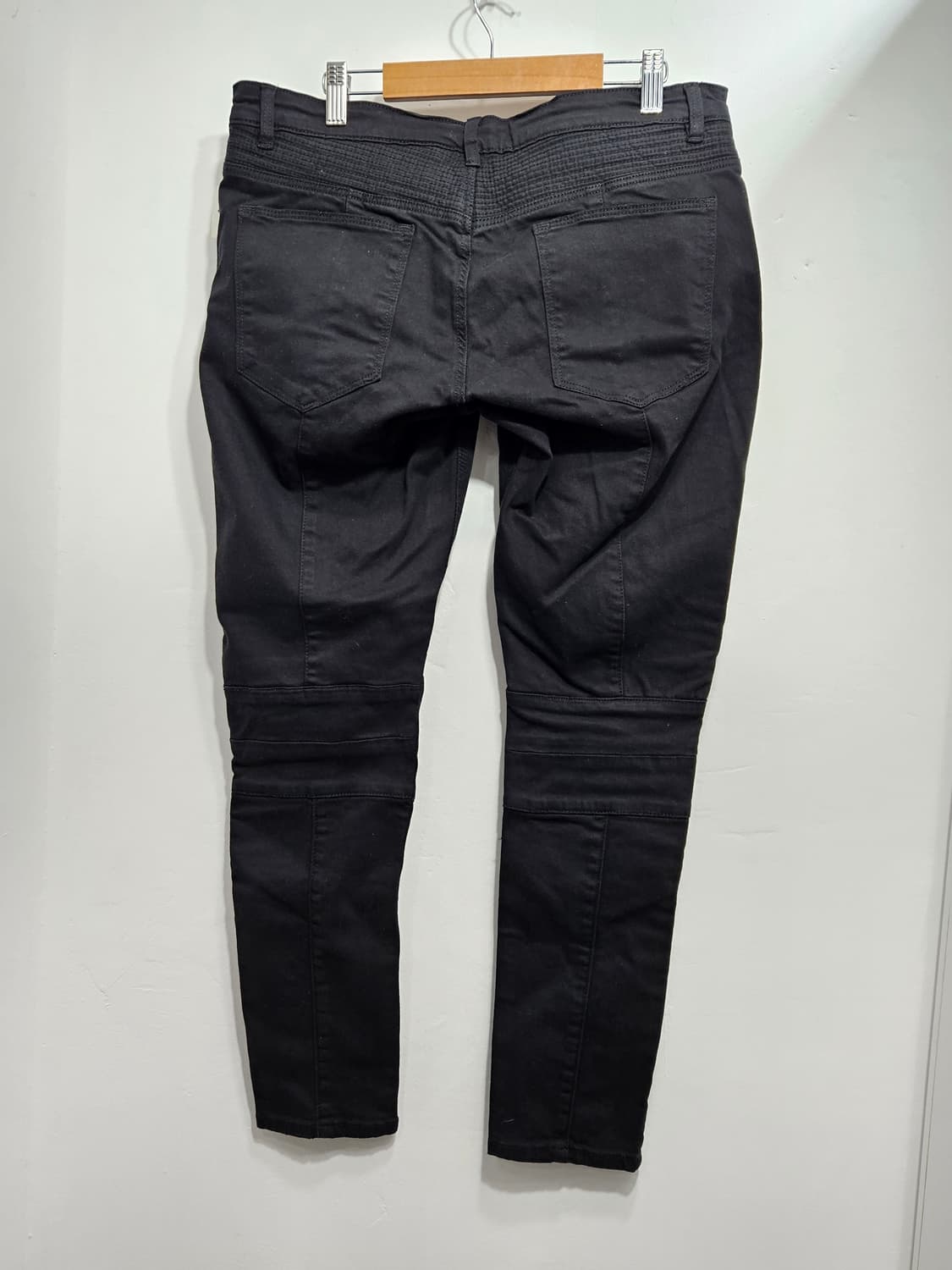 H&M 블랙 바이커 스키니진 상품이미지8