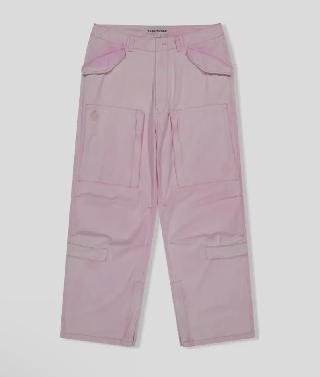 예스아이씨 YESEYESEE 핑크 데님 바지 M 상품이미지1