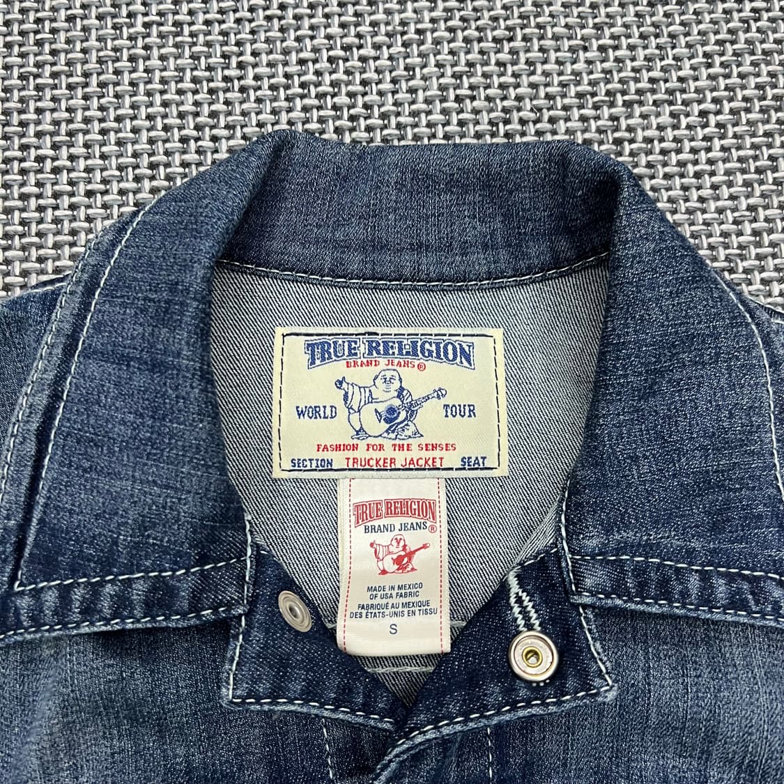 트루릴리전 워싱 트러커 자켓 상품이미지2