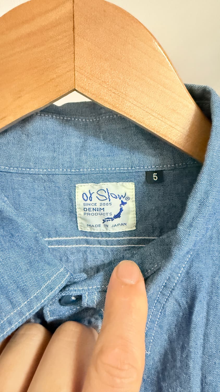 오어슬로우 샴브레이 상품이미지3