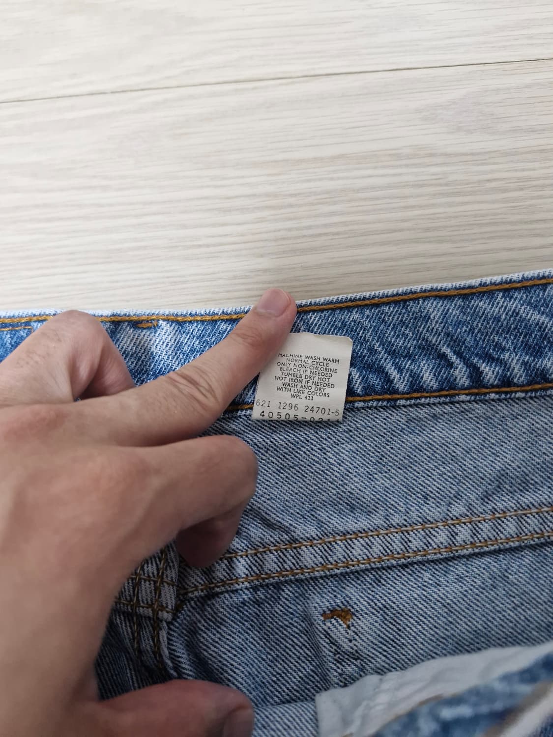 (34) 90s 빈티지 리바이스 505 오렌지탭 상품이미지4