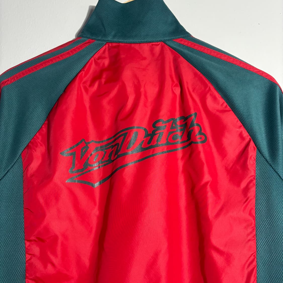 본더치(Von Dutch) 빈티지 레드 & 딥그린 트랙 자켓 상품이미지7