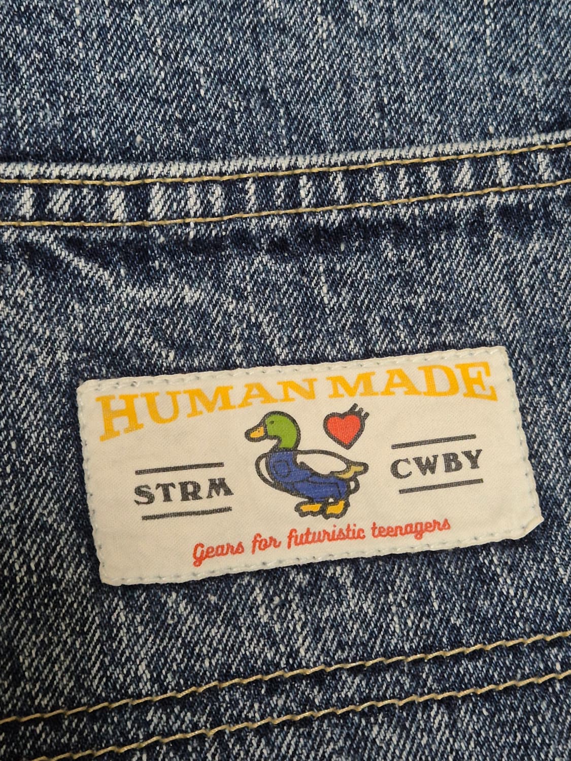 휴먼메이드 카우보이 스트레이트 팬츠 34 상품이미지2