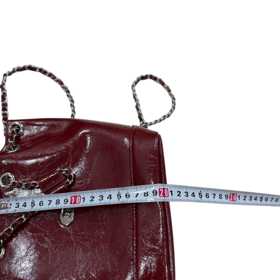 카디널 레드 하우아백 버건디 레드 백팩 가방 상품이미지8