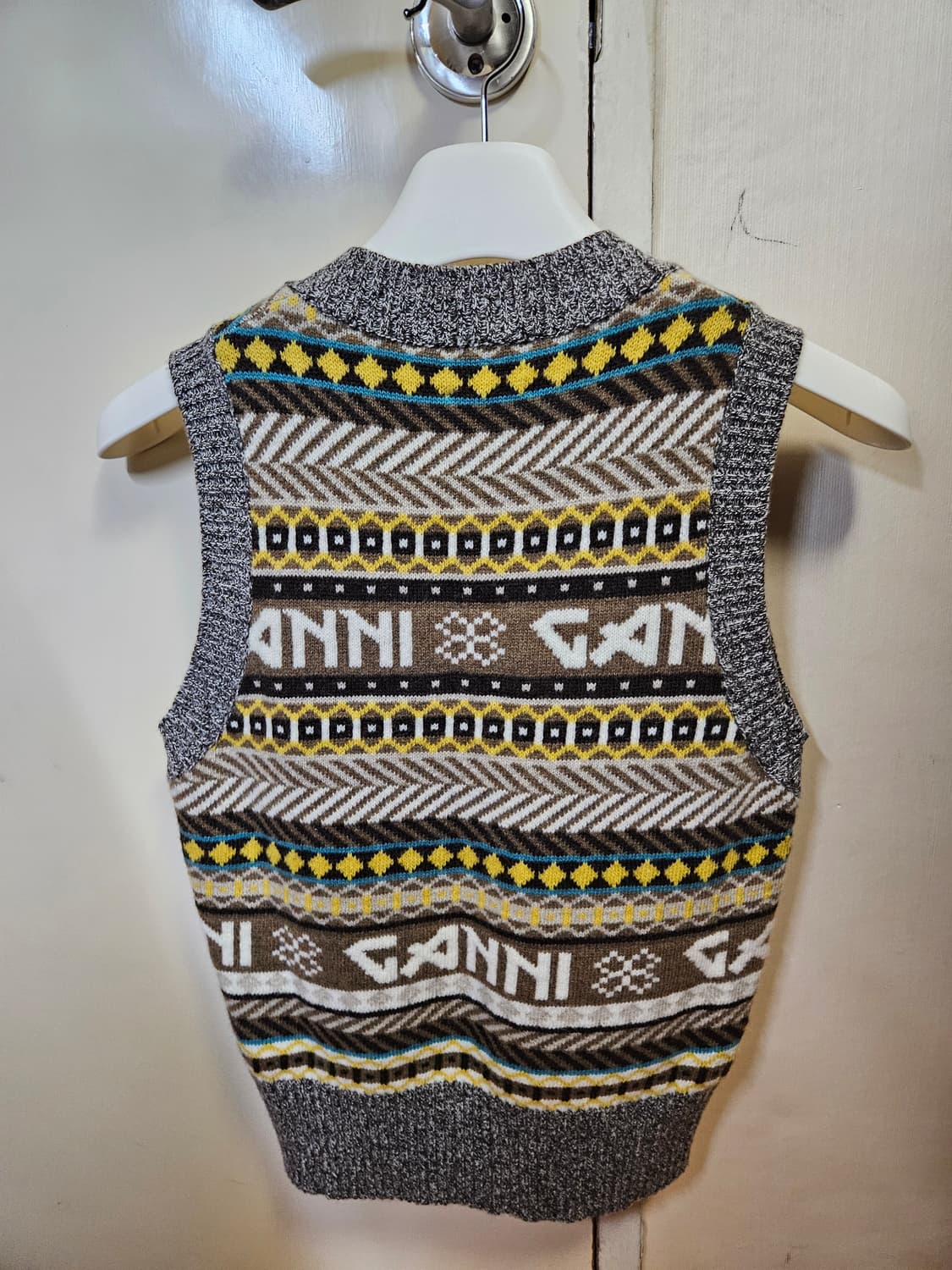 44 ~ 55) 가니 GANNI 니트 베스트 조끼 상품이미지3