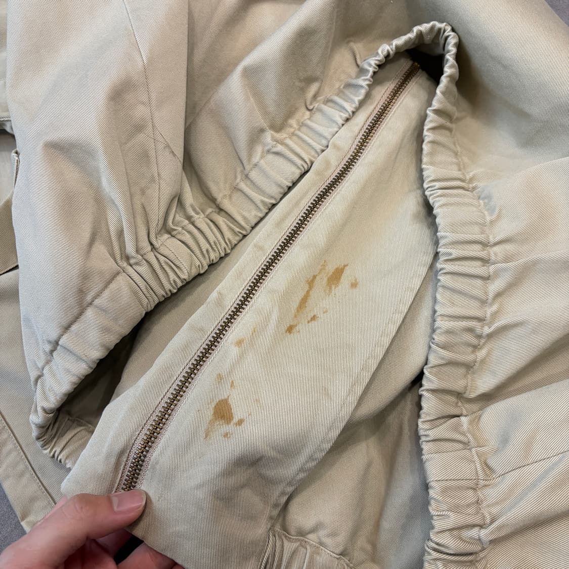 90년대 폴로 캐나다 생산 베이지 스윙톱 자켓 상품이미지9