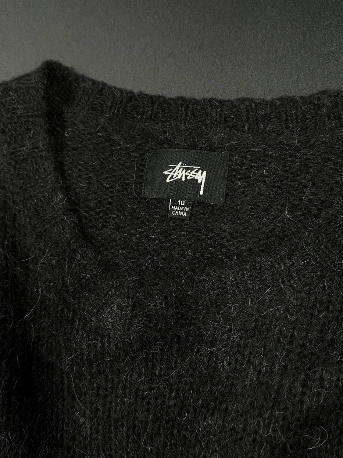 스투시 스포츠 헤어리 니트 스웨터 상품이미지4