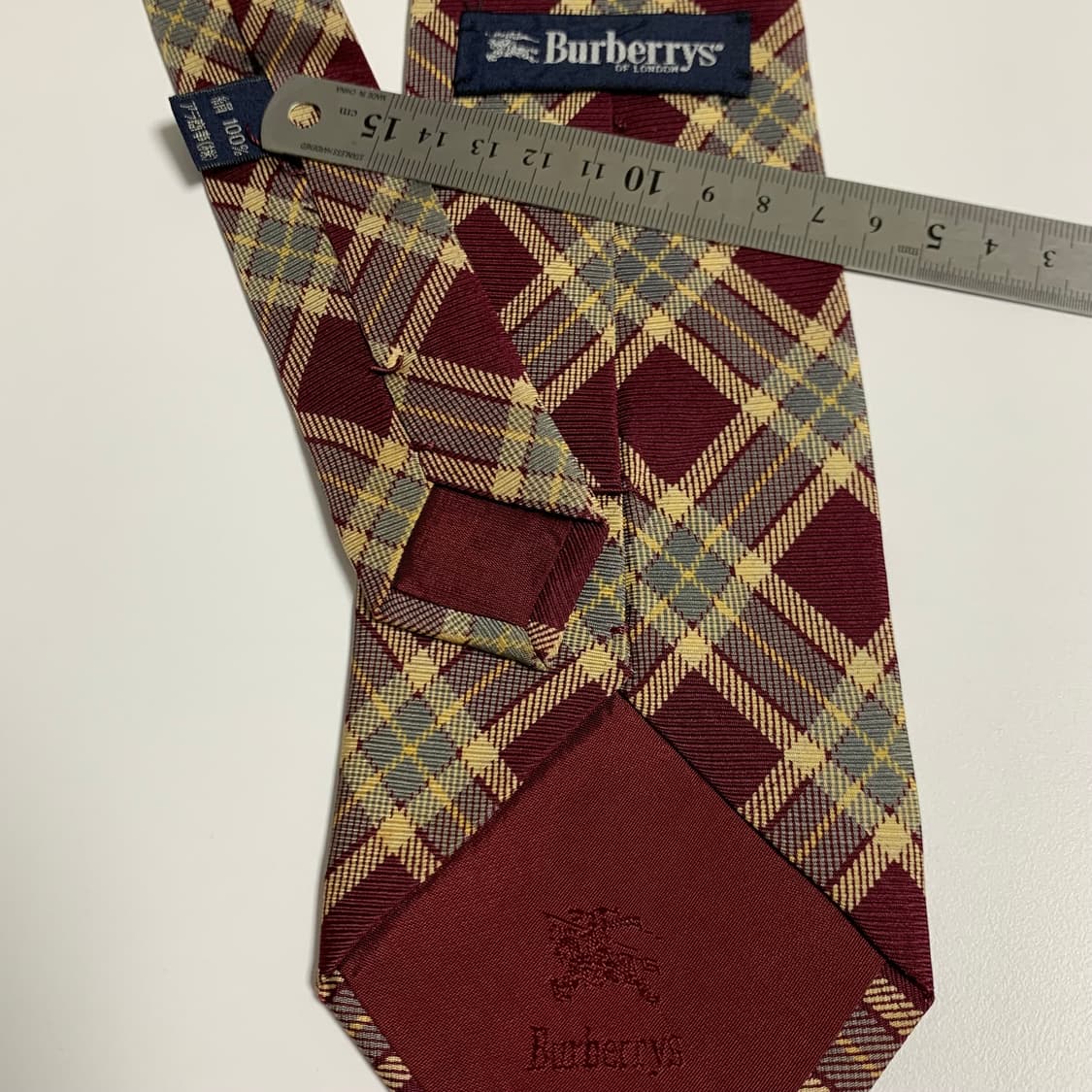 버버리(BURBERRY) 노바체크 명품넥타이 100실크 클래식룩 상품이미지8