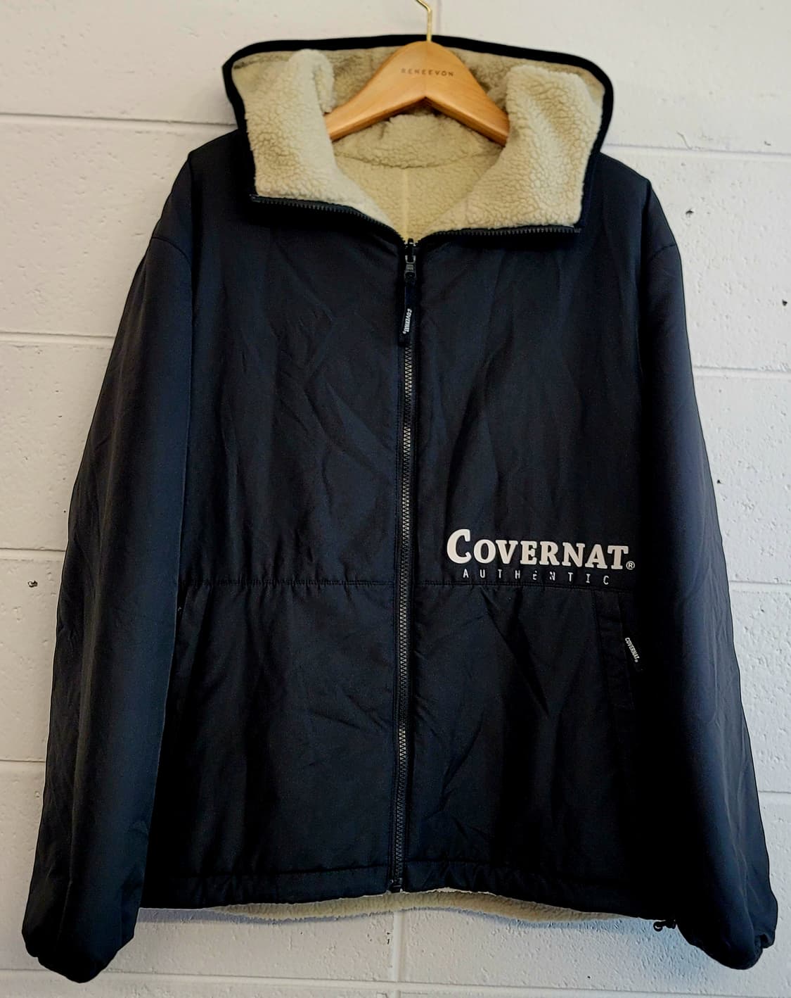 커버낫(COVERNAT) 리버시블(양면) 후드집업자켓(점퍼) 판매 상품이미지3