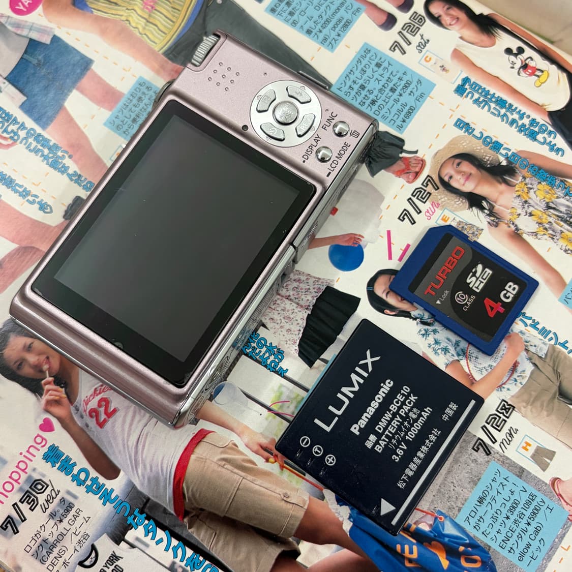 작례💌파나소닉 panasonic dmc fx33 빈티지디카 핑크 상품이미지4