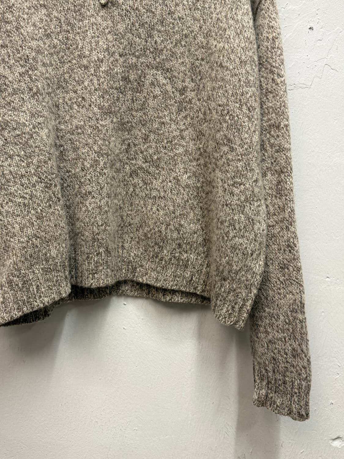 Vintage Wool Henley Neck Knit 상품이미지4