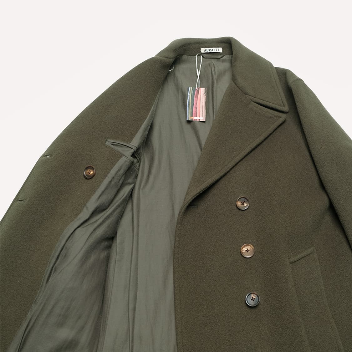beaver melton long p-coat  상품이미지6