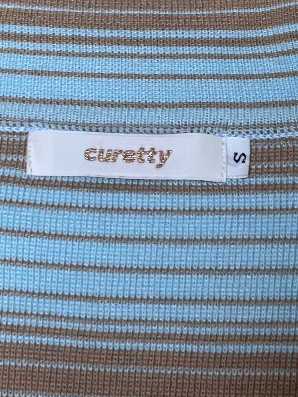 민트초코 라떼 큐리티 C stripe knit set-up  상품이미지7