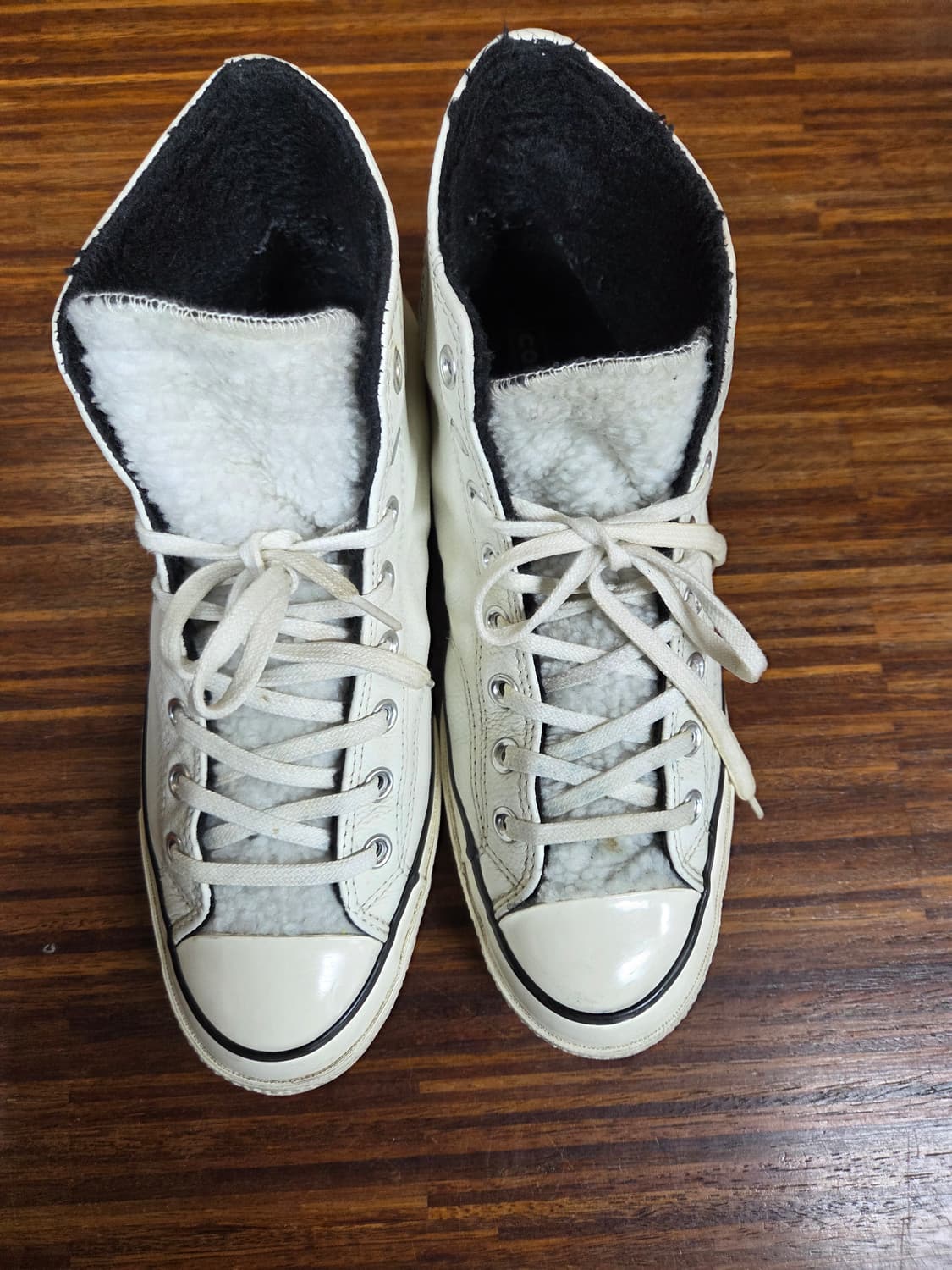 컨버스 척테일러 윈터 안감양털 레더 하이 280 상품이미지3