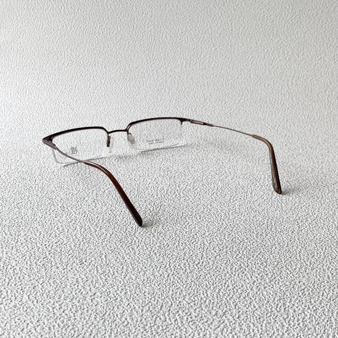 849 데드스탁 빈티지안경 반무테 초경량 스퀘어 프레임 픽키안경 상품이미지5