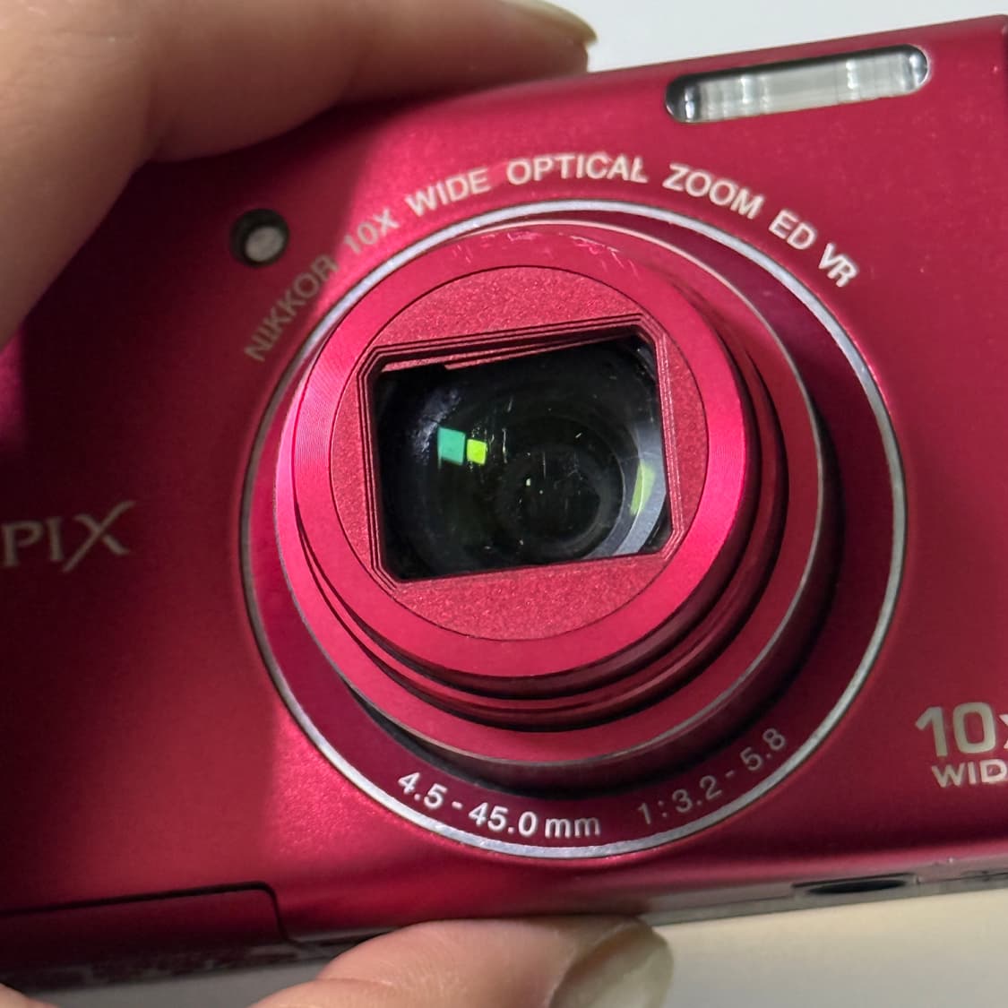 니콘 쿨픽스 s6200 빈티지 디카 디지털카메라 레드 상품이미지3