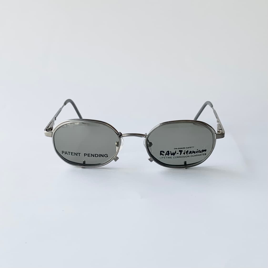 964 데드스탁 빈티지선글라스 초경량 로우 티타늄 클립 선글라스 사각 상품이미지5