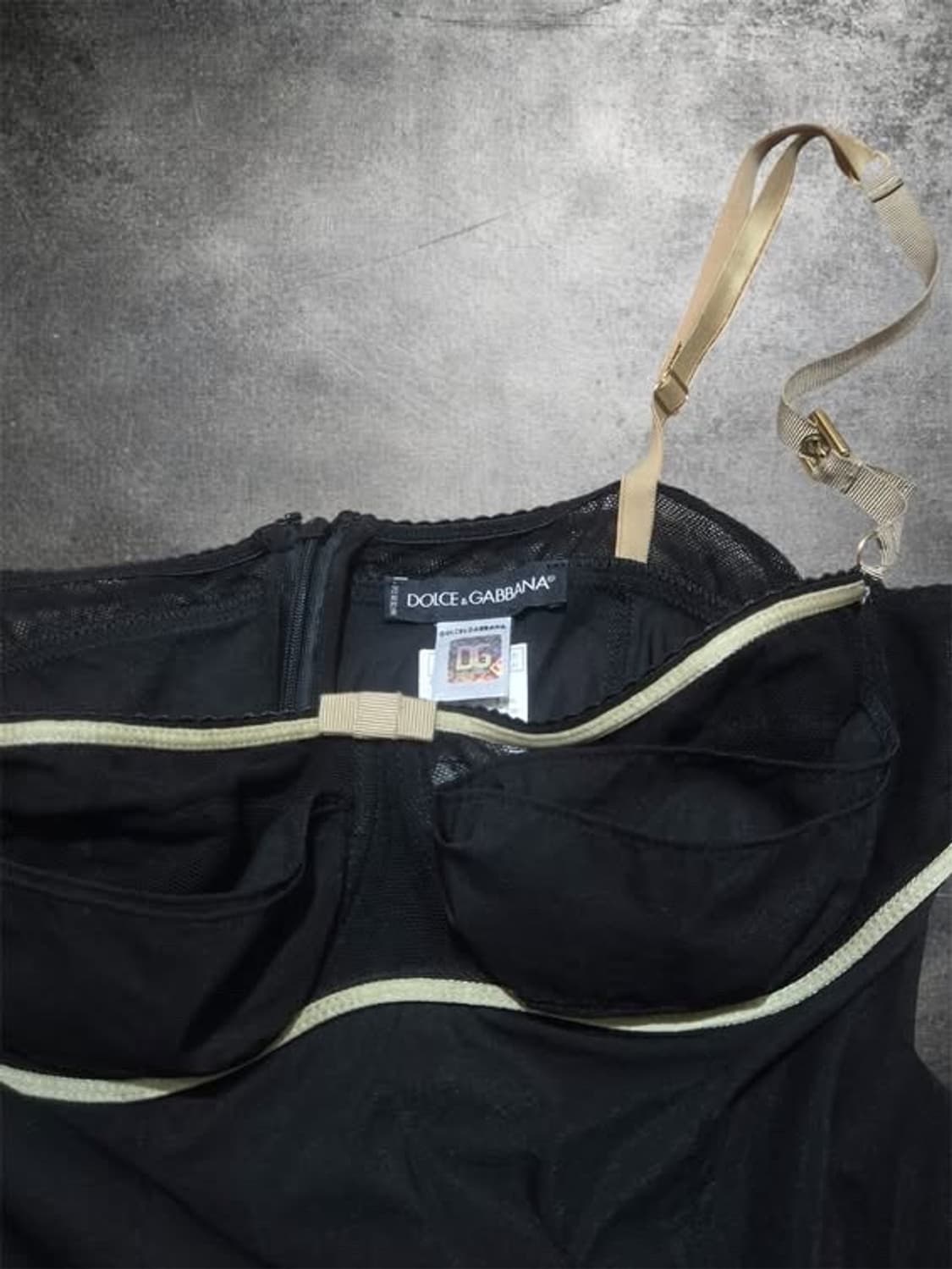 04/SS OG piping bustier lingerie top 상품이미지3