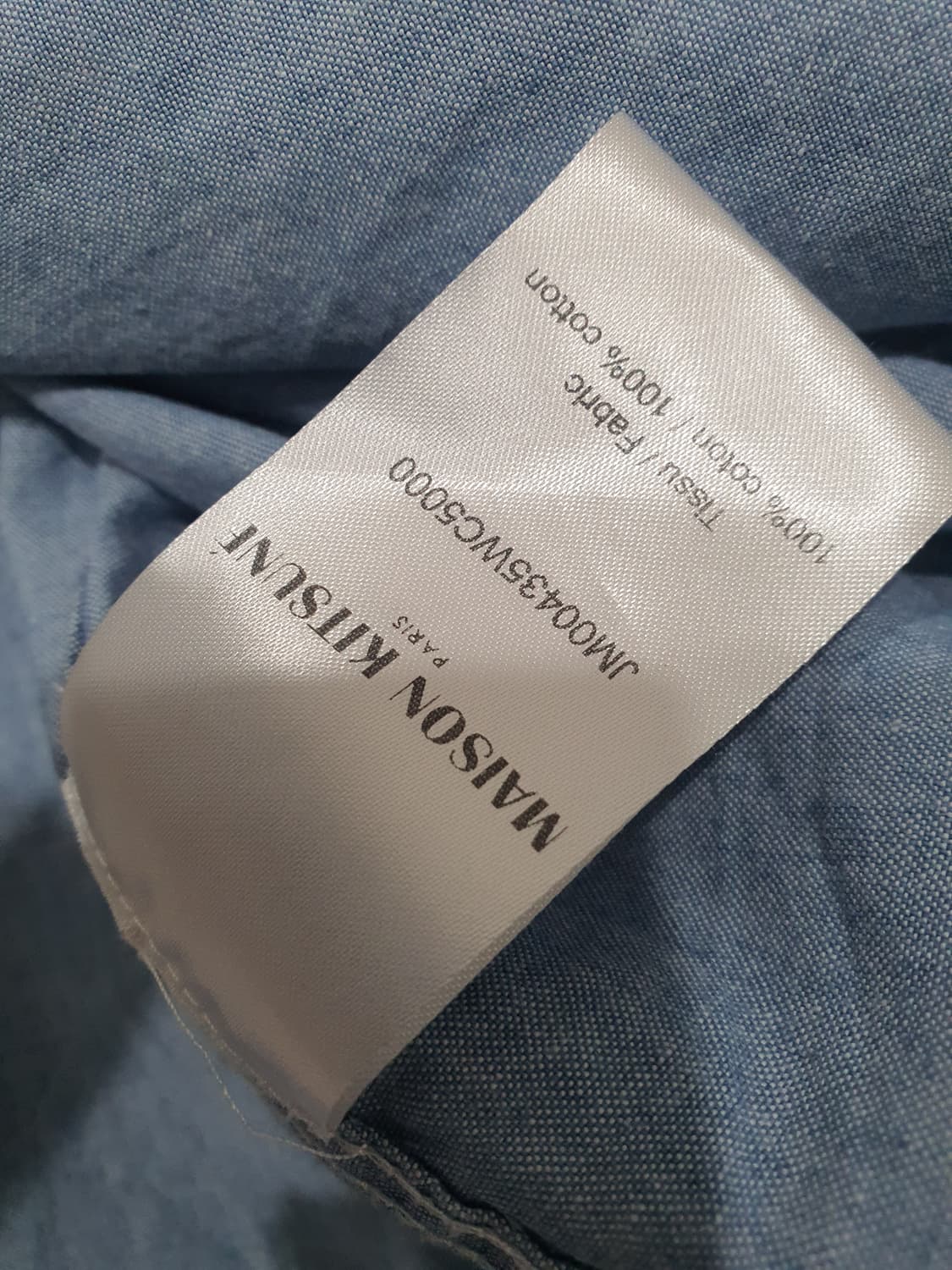 메종키츠네 클래식 폭스헤드셔츠 상품이미지5