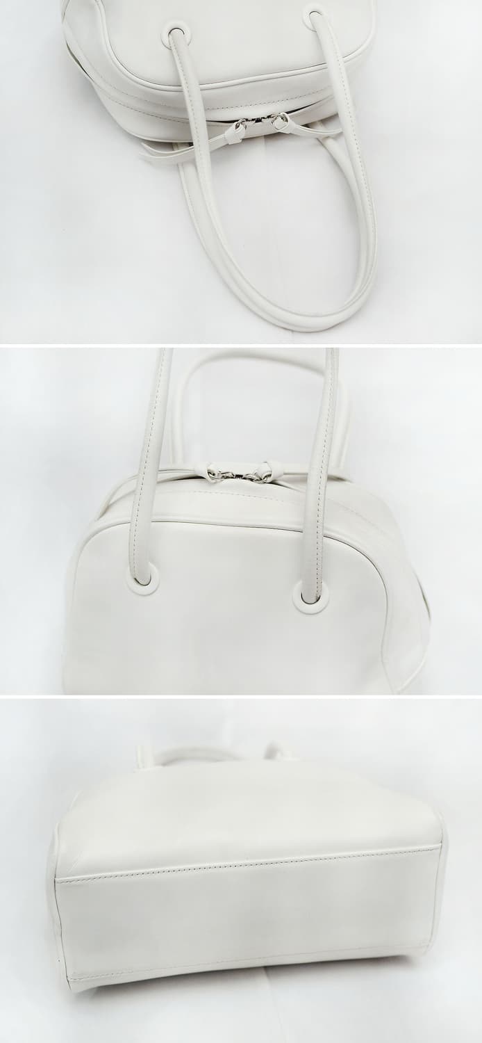 마리떼 프랑소와 저버 (M.F.G) 룬 레더 미니 볼링백 (토트.숄더) 상품이미지5