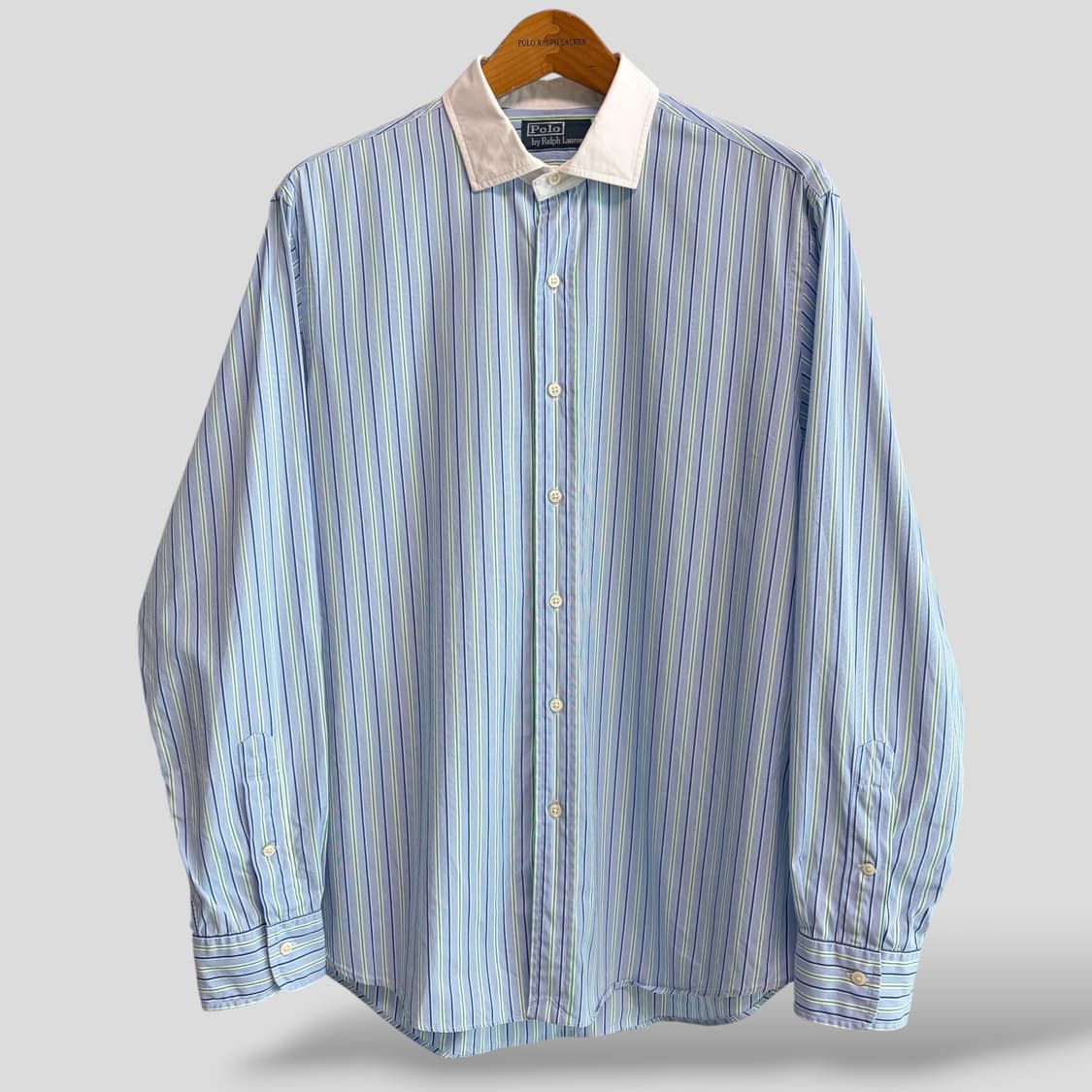 (L)폴로 랄프로렌 스트라이프 드레스 셔츠 상품이미지1