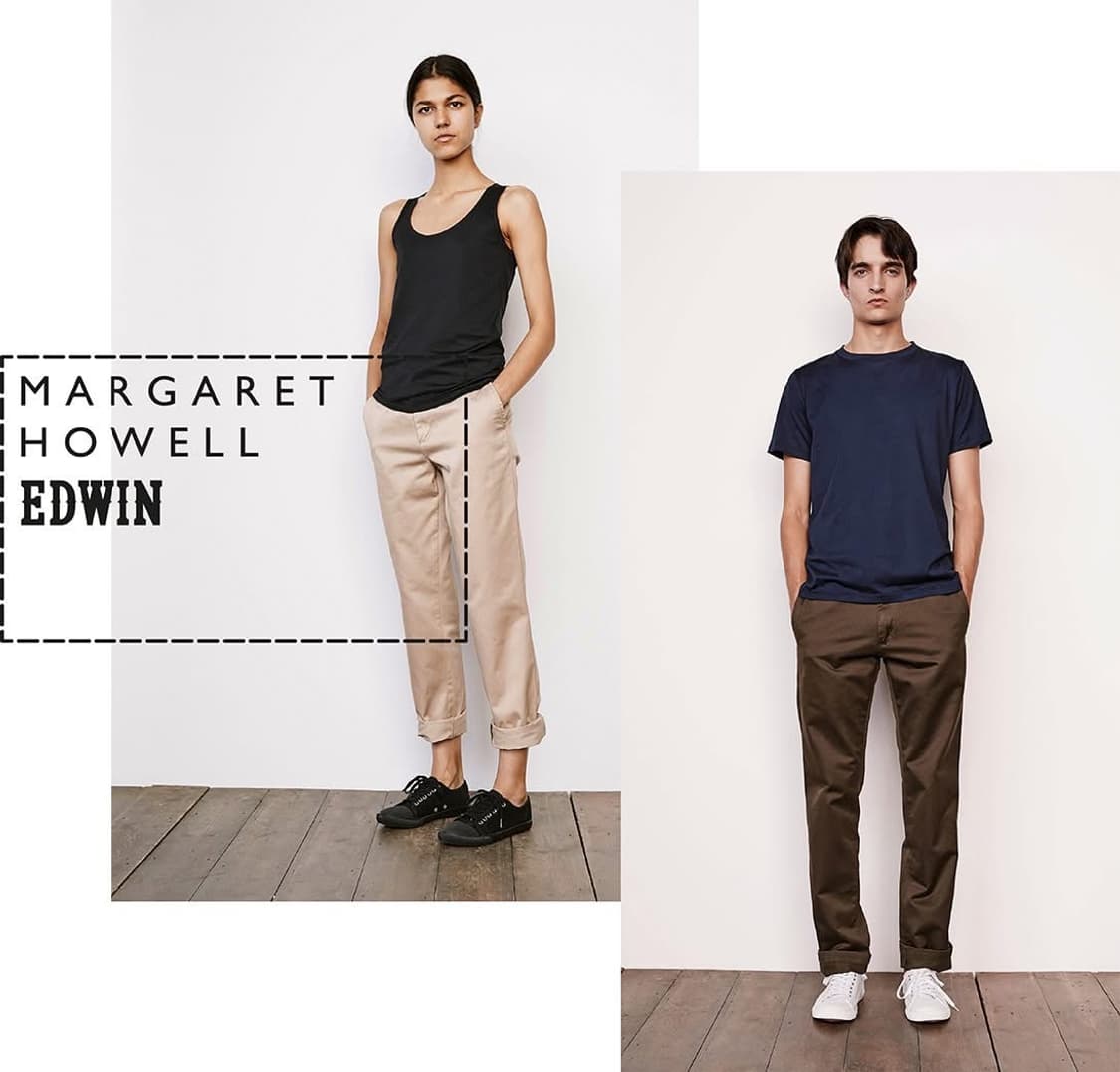 MARGARET HOWELL x EDWIN 베이지 치노 상품이미지2