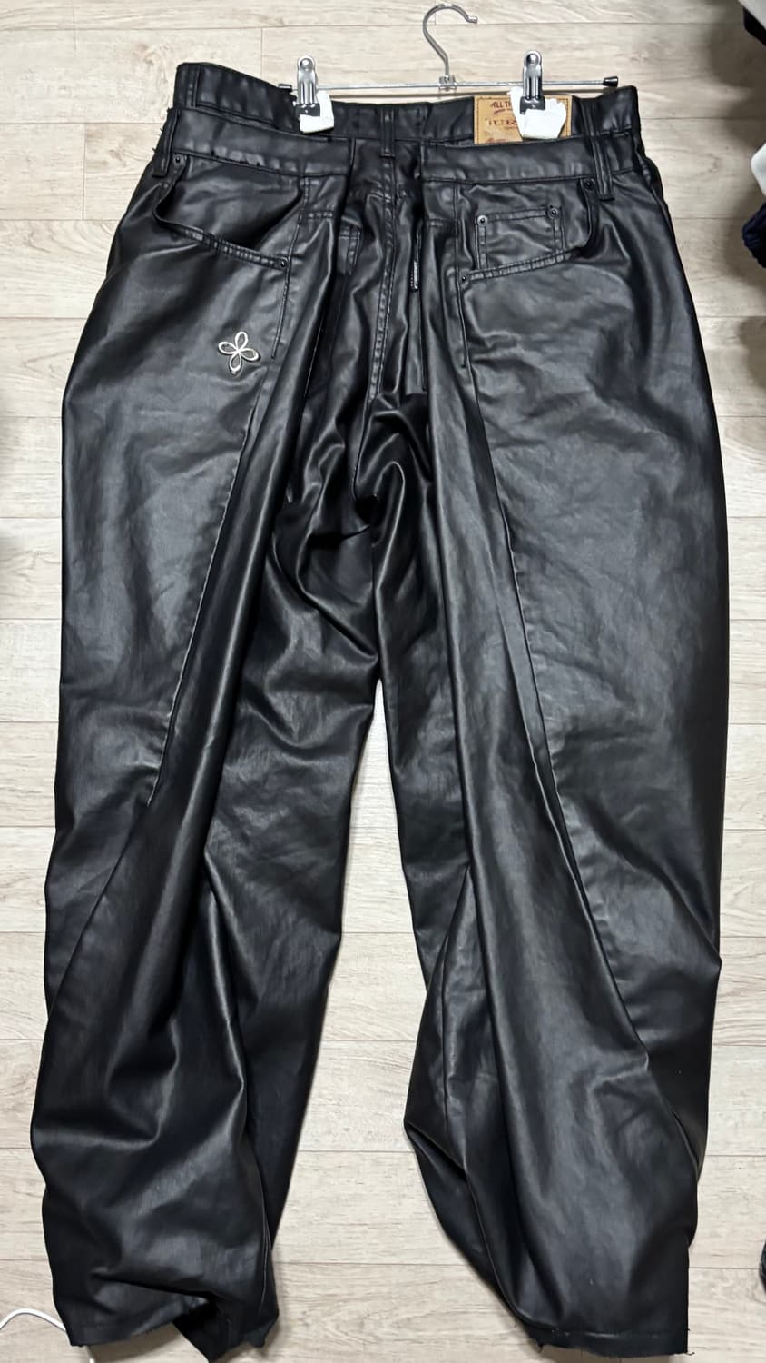 surgery double folding 와이드 진 상품이미지2