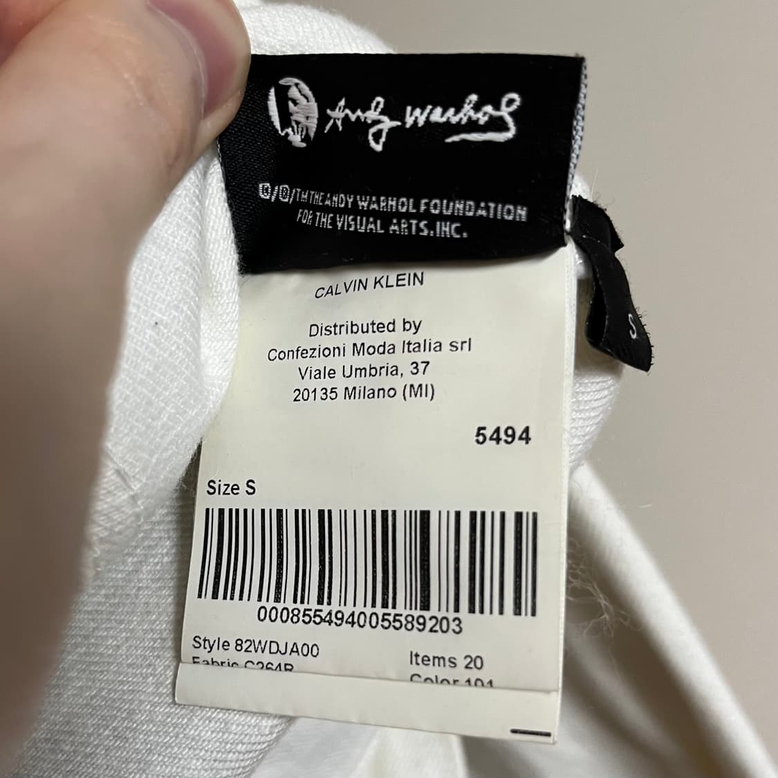 205w39nyc 라프시몬스 raf simons 캘빈클라인 앤디워홀 자켓 상품이미지8