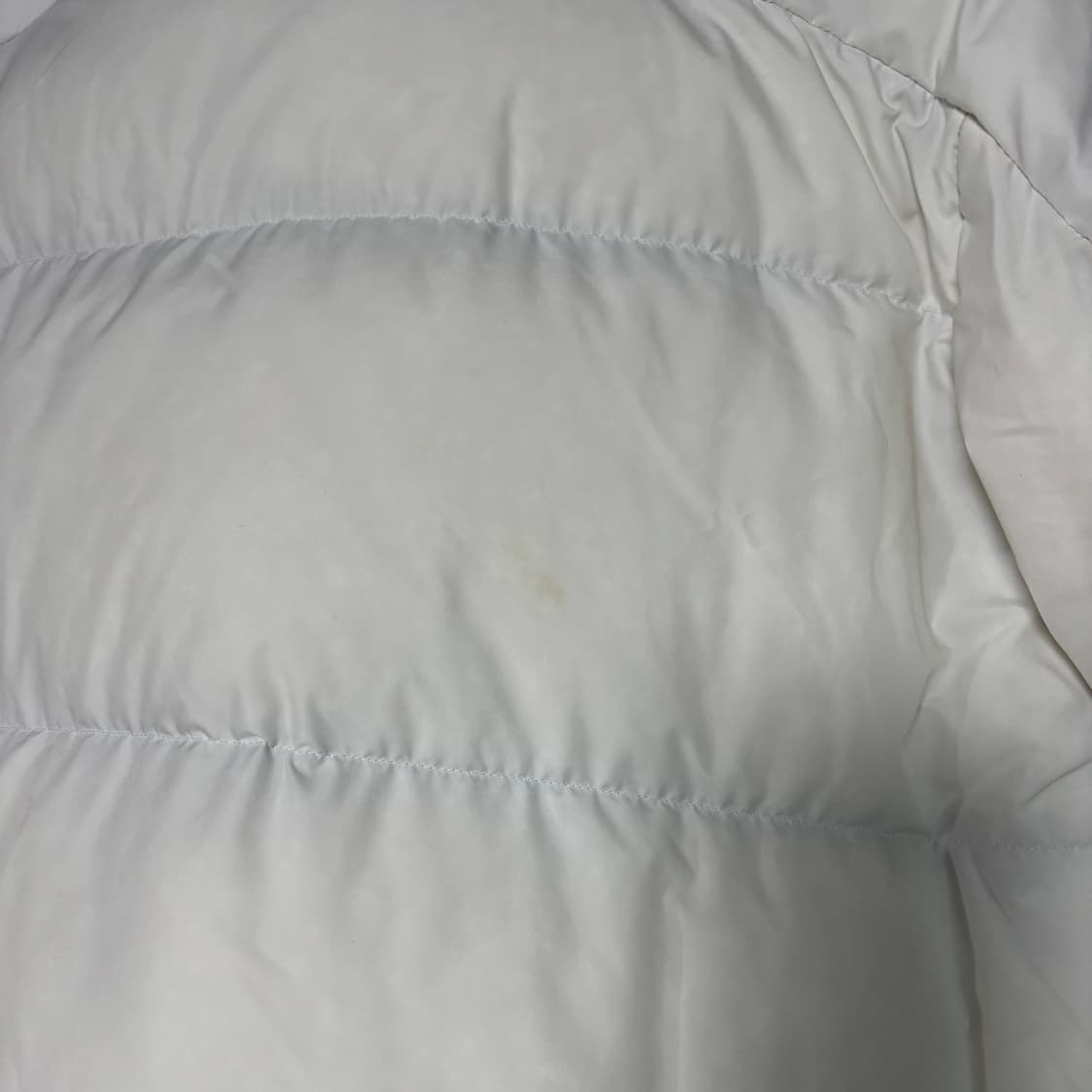 아디다스 삼선 덕다운 롱패딩 화이트 상품이미지5