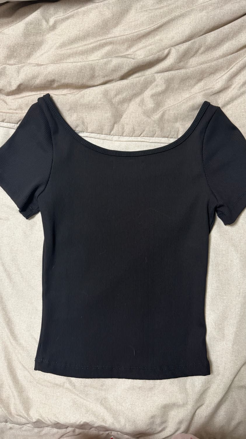 글로니 반팔티 챠콜 상품이미지2