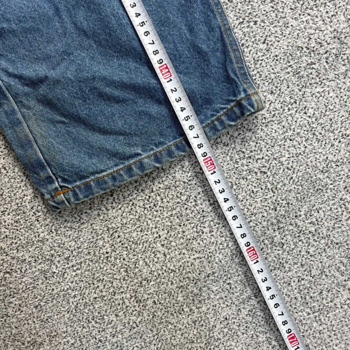 겟유즈드 데님 오버롤 팬츠 (버클X) 0409J 상품이미지8