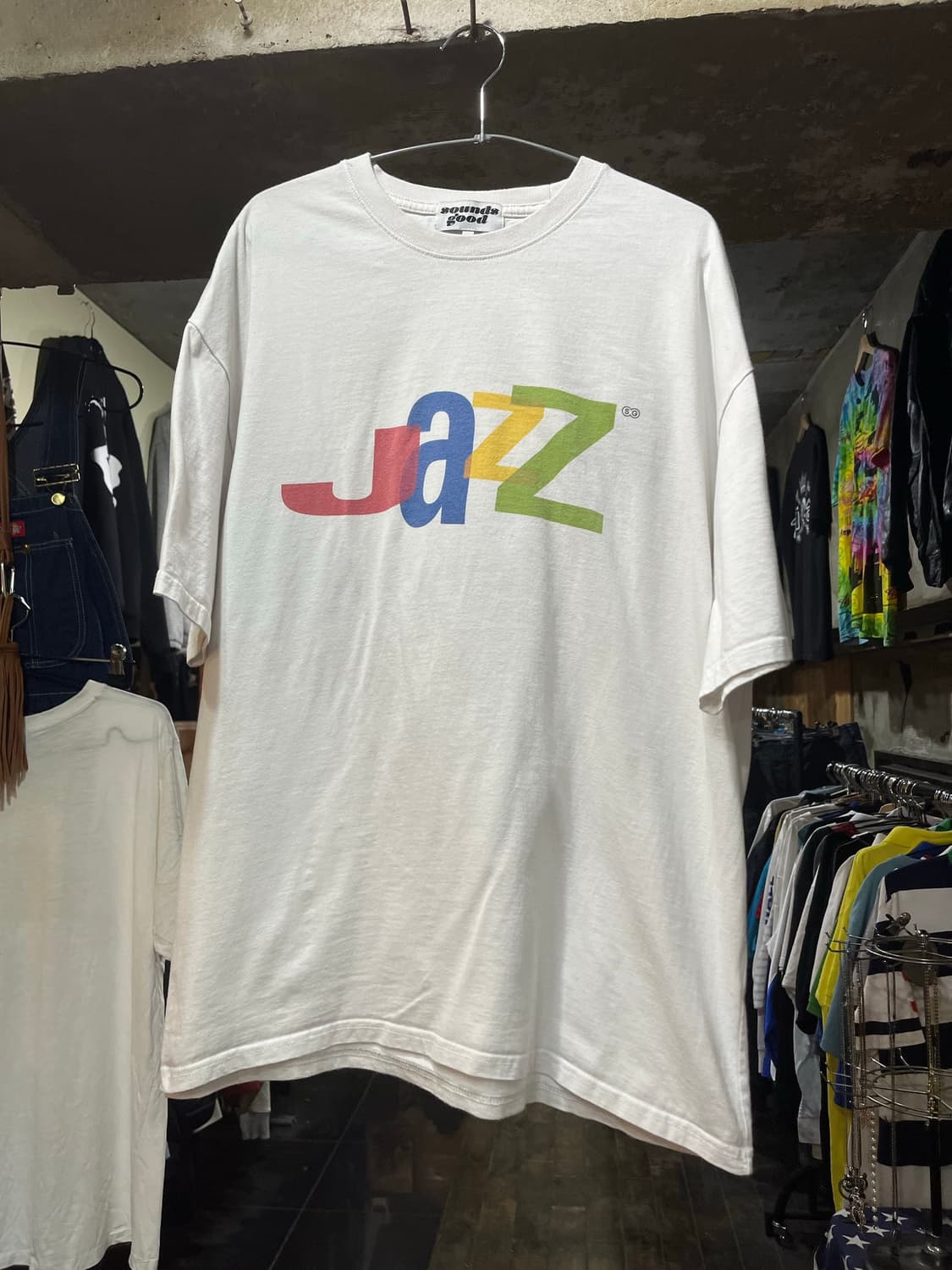 SOUND GOOD JAZZ GRAPHIC T-SHIRT 상품이미지1