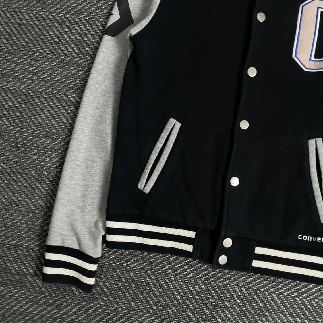 00s 컨버스 빅로고 올드스쿨 스웻 바시티 자켓y 2880 상품이미지7
