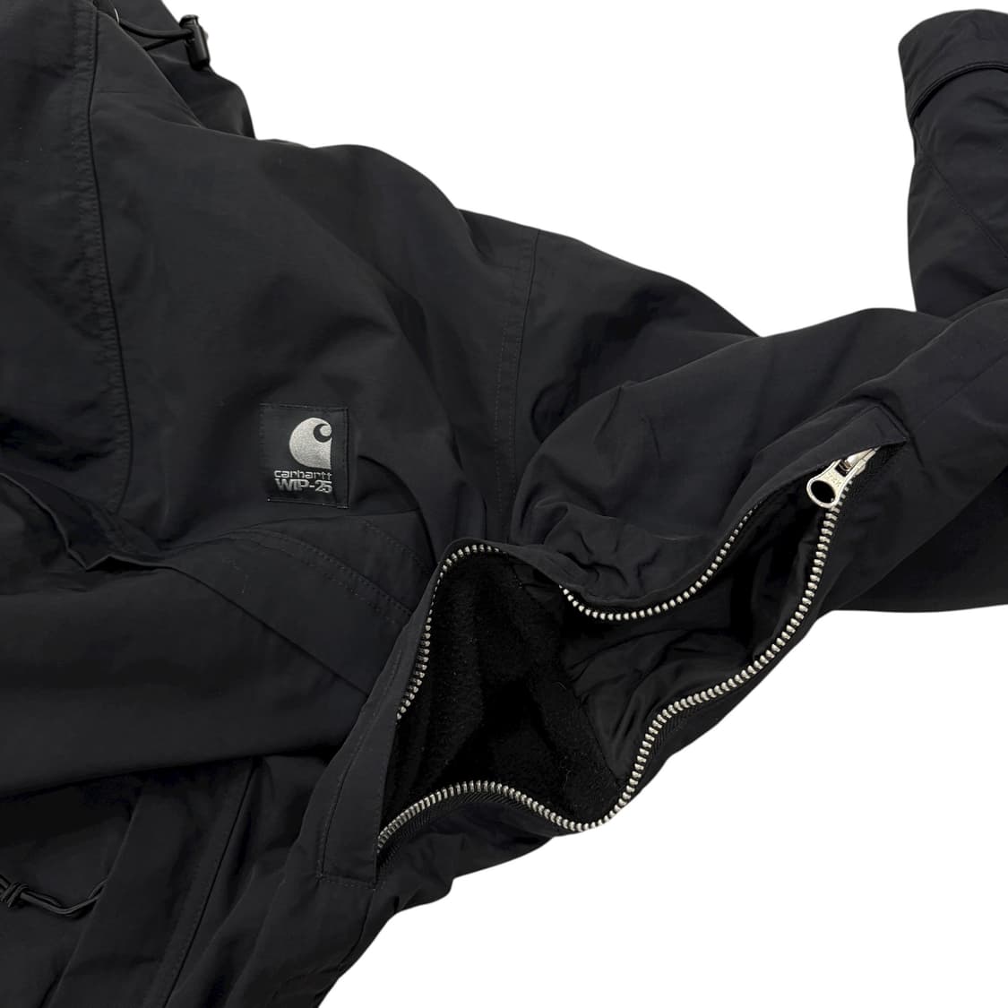 칼하트 WIP 25주년 님부스 풀오버 기모 아노락 후드티 블랙 M 상품이미지3