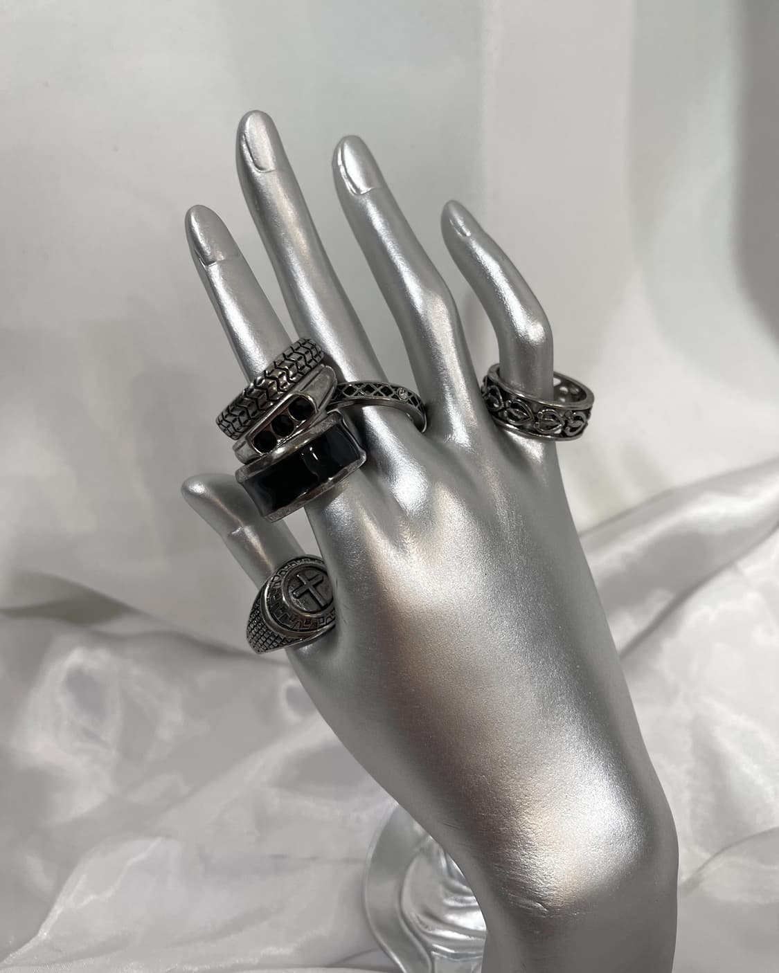 silver ring set 상품이미지2