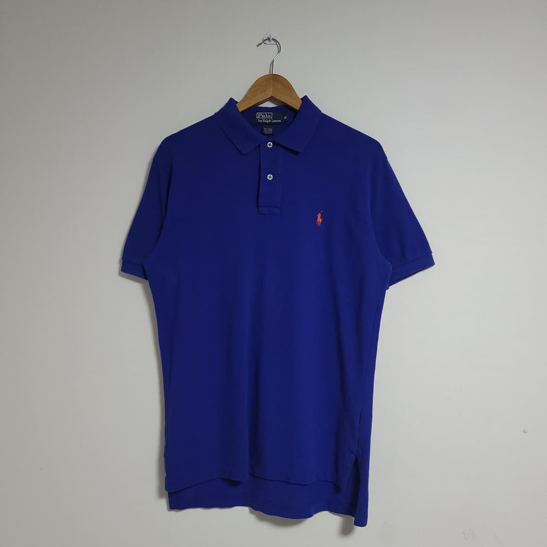 (M) POLO 폴로랄프로렌 블루 반팔 카라티 상품이미지1