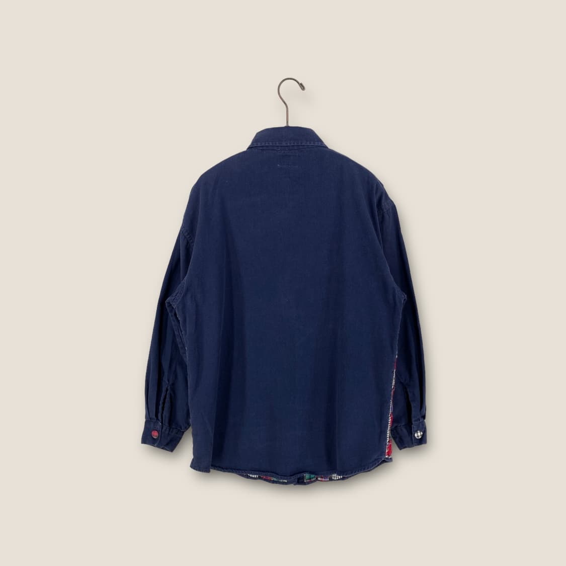 JPN빈티지 패치워크 긴팔셔츠 상품이미지2